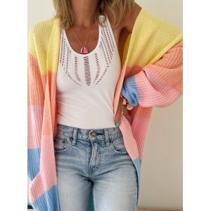 Gilet long Rainbow Gilet long Rainbow