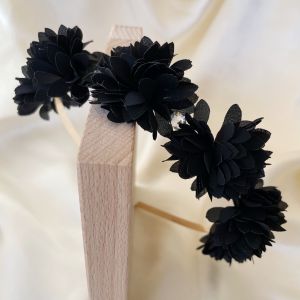 Serre-tête Black Flowers Serre-tête Black Flowers