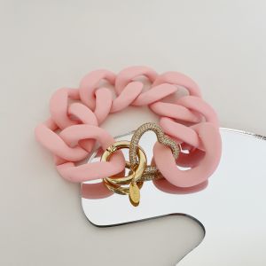 Bracelet Pink Glitter