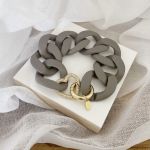 Bracelet Grey glitter