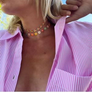 Choker Peonia