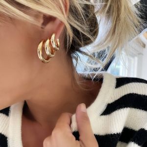 Boucles d'oreilles Uraeus M ( vendues par paire) Boucles d'oreilles Uraeus M ( vendues par paire)