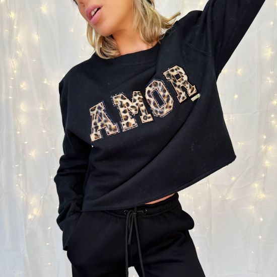 Crop  Amor Sweatshirt