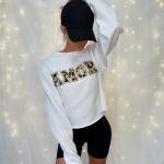 Crop Artic Amor Sweatshirt