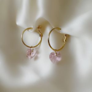 Boucles d'oreilles Sweety Pink (vendues par paires)