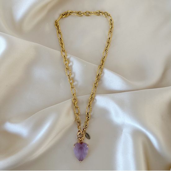 Purple Molly Necklace