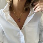 Purple Molly Necklace