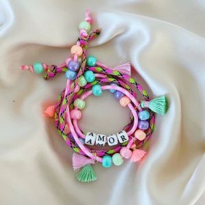 Amor Tropical Adjustable Bracelet