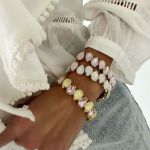 Bracelet Little Rain Pink Opale