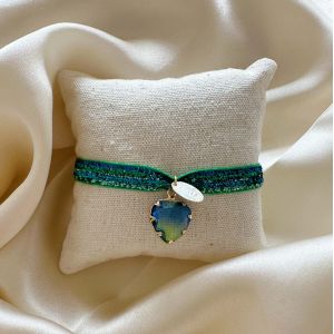 Glitter Heart Imperial Bracelet