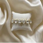 Crystal Rhinestone Heart Bracelet