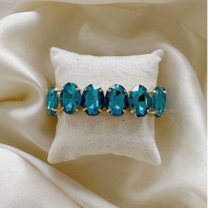 Bracelet Ellipse Aquamarine
