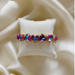 Bracelet coeur strass Mystique