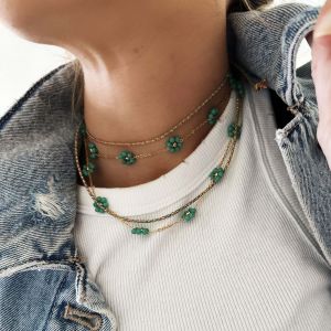 Bijou modulable Flowers Green