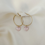 Medium Sweety Pink Earrings (Sold in Pairs)
