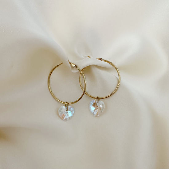 Boucles d'oreilles Sweety Prisme Medium (vendues par paires)