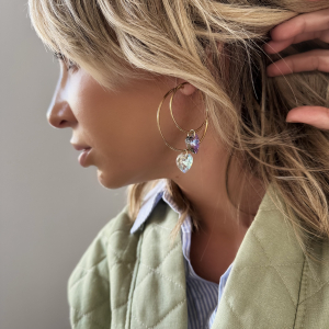 Boucles d&#039;oreilles Sweety Prisme Medium (vendues par paires)