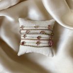 Bijou modulable Stone Quartz Rose