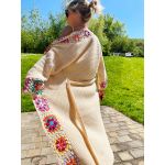 Gilet Long Flowers