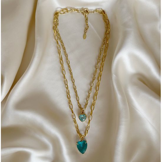 Collier Bhoème Together in blue