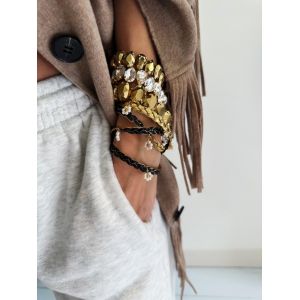 Modular  goldy dark jewelry