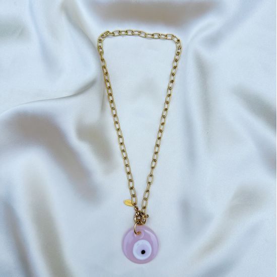 Collier Medusa Pink