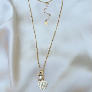 Collier Orphée  white à personnaliser