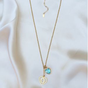 Collier Orphée Blue à personnaliser