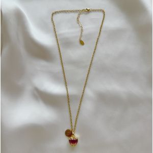 Goldy Heart Mystic Necklace to Personalize