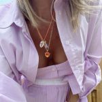 Sunset Purple Necklace