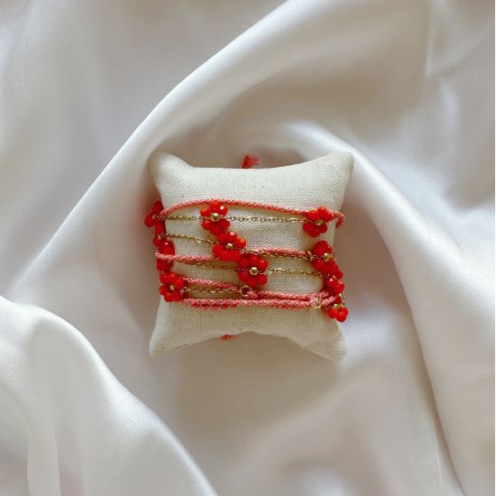 Bijou modulable Flowers Corail