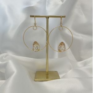 Boucles d'oreilles Sphère Rain Gold Golden Shadow