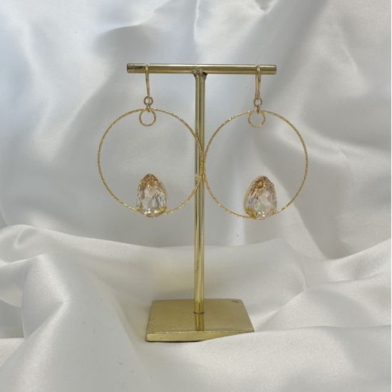 Boucles d'oreilles Sphère Rain Gold Golden Shadow