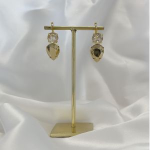 Boucles d'oreilles Circle Rain Gold