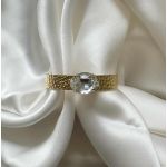 Manchette Glam  Gold Cristal