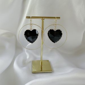 Boucles d'oreilles Boho Dark (vendues par paires)