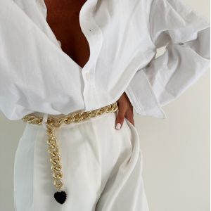 High Waist Belt Goldy Dark