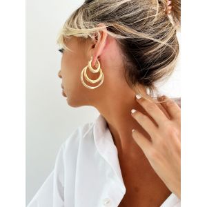 Pretty L earrings (sold in pairs)
