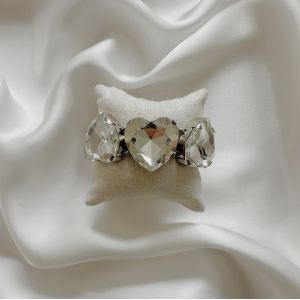 Heart Silver Crystal Supreme Bracelet
