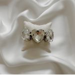 Heart Silver Crystal Supreme Bracelet
