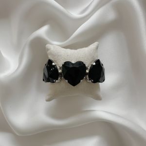 Bracelet Suprême Heart Silver Dark