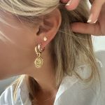 Boucles  d'oreilles Malesherbes (vendues par paires)