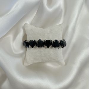 Bracelet Coeur Dark Silver