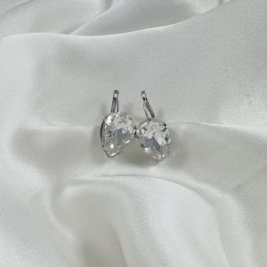 Boucles d'oreilles Rain Silver Cristal (vendues par paires)