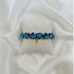 Bermuda Blue Heart Bracelet