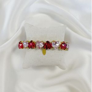 Bracelet Coeur Strass Enola