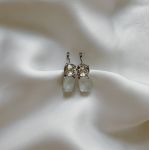 Boucles d'oreilles Silver Arum (vendues par paires)