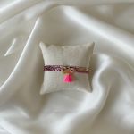 Five pink bracelet