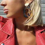 Boucles d'oreilles Sumatra Panthera (vendues par paires)