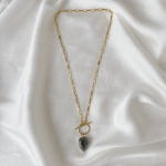 Grey Love Necklace